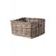 Byholma Sepet 25x29x15 cm Gri Rattan