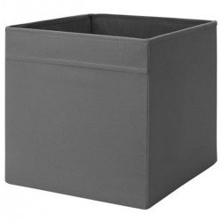 IKEA Dröna Koyu Gri Çok Amaçlı Düzenleyici Kutu 33x38x33 Cm