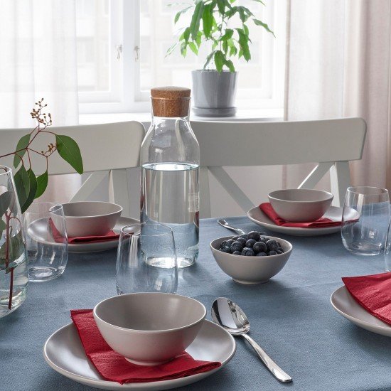 IKEA Fantastisk Bordo - Mavi Peçete ikili paket 100 adet 61324061 Kentsoylu