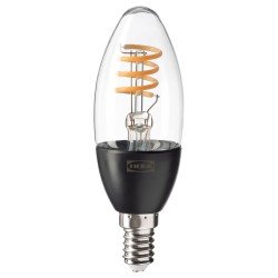 IKEA Tradfri Işık Rengi Sıcak Işık 2200 Kelvin 250 lm Dekoratif LED Ampul E14