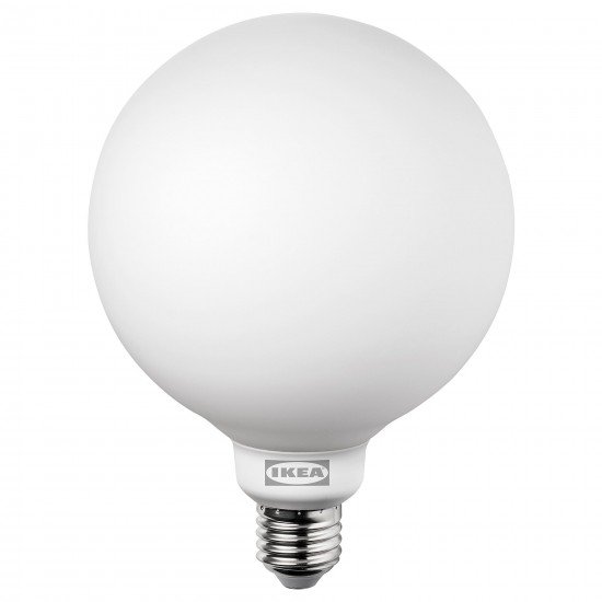 IKEA TRÅDFRI LED ampul E27, Işık rengi: Sıcak beyaz (2700 Kelvin), 470 lm, akıllı kablosuz reosta