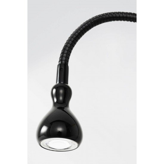 IKEA Jansjö Siyah LED'li USB Lamba