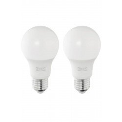 IKEA Solhetta Sıcak Beyaz 2700 Kelvin 470 lm LED Ampul E2 2li